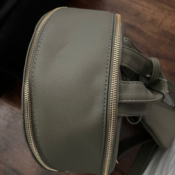 Steve Madden Backpack, Brand new, Olive Green, Comes with small pouch attached